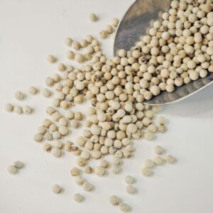 White peppercorns